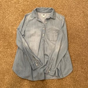 Old navy maternity Demin top